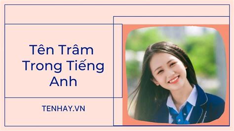 tram trong tieng anh